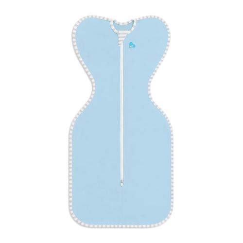 Love to Dream Swaddle, Baby Sleep Sack, Swaddle Up Self-Soothing Swaddles for Newborns, Snug Fit Helps Calm Startle Reflex, Lite 0.2 Tog Sleep Sack, 8-13 lbs, Blue
