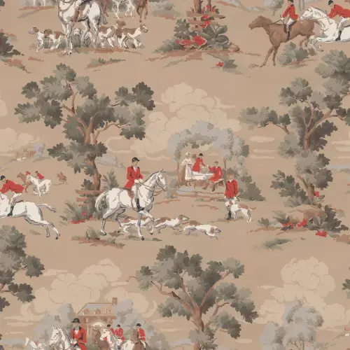 Foxhounds Wallpaper | Astek Home