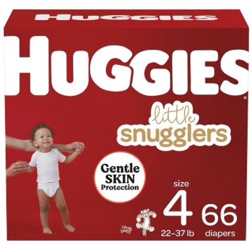 Huggies Little Snugglers Baby Diapers – Size 4