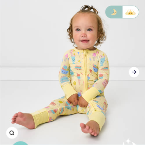 Frosted Fun Zippy | Little Sleepies