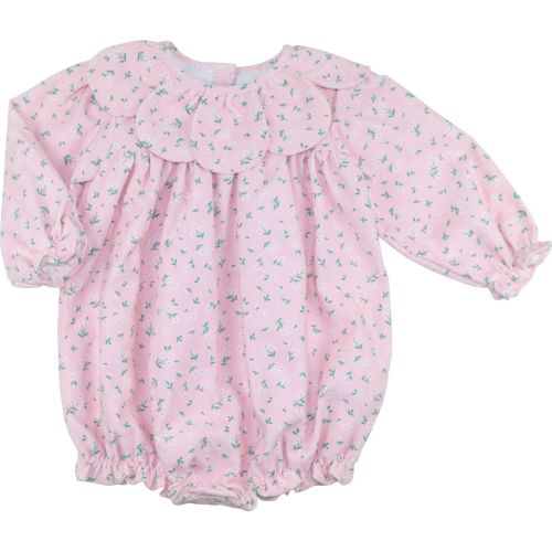 Pink Daisy Corduroy Petal Collar Bubble – Cecil & Lou