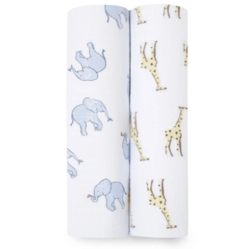 Cotton Muslin Swaddle Safari | aden + anais