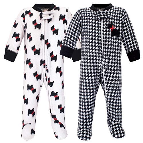 Hudson Baby Unisex Baby Fleece Sleep and Play