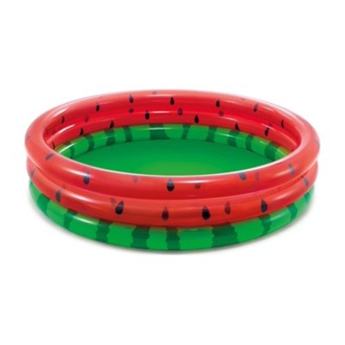 Intex 66-Inch Round Inflatable Outdoor Kids Swimming and Wading Watermelon Pool for Ages 2 and Up