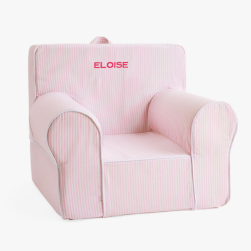 Anywhere Chair®, Blush Oxford Stripe Slipcover Only