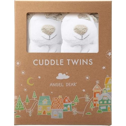 Angel Dear Cuddle Twins Blankie, Spotted Pup