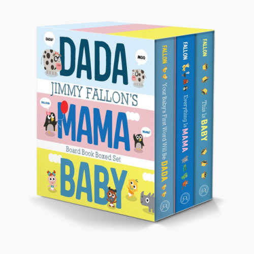 Macmillan Jimmy Fallon's DADA, MAMA, and BABY Board Book Boxed Set