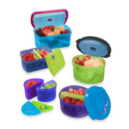 Fit & Fresh® Kid's 14-Piece Food Storage Container Set with Removable Ice Packs