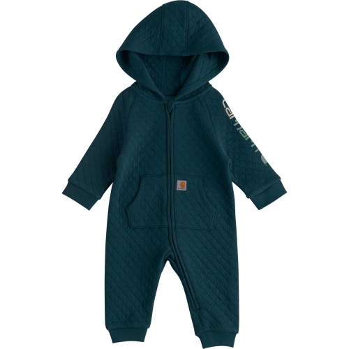Boys' Long Sleeve Quilted Zip-Front Coverall (Baby)