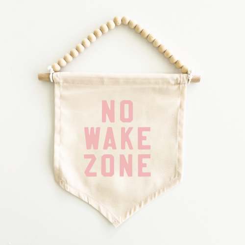 No Wake Zone Hang Sign