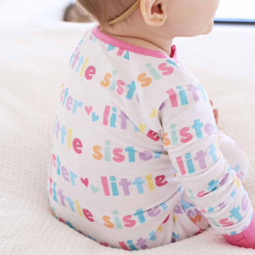 Convertible Zip Romper | Little Sibling