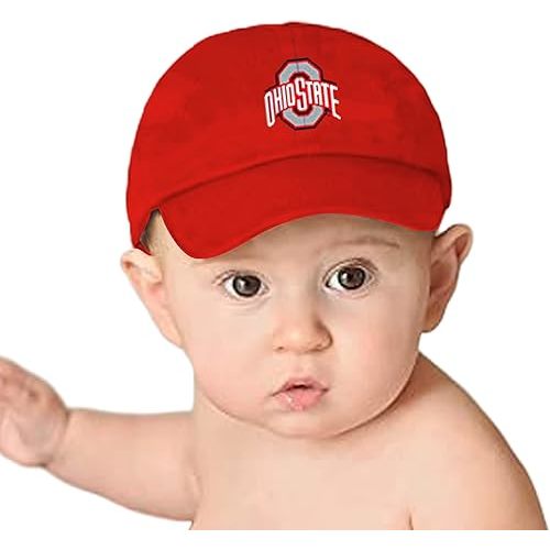 Two Feet Ahead College Infant Toddler Baseball Hat Cap University College Officially Licensed
