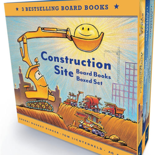 Construction Site Board Books Boxed Set (Goodnight Construction Site)