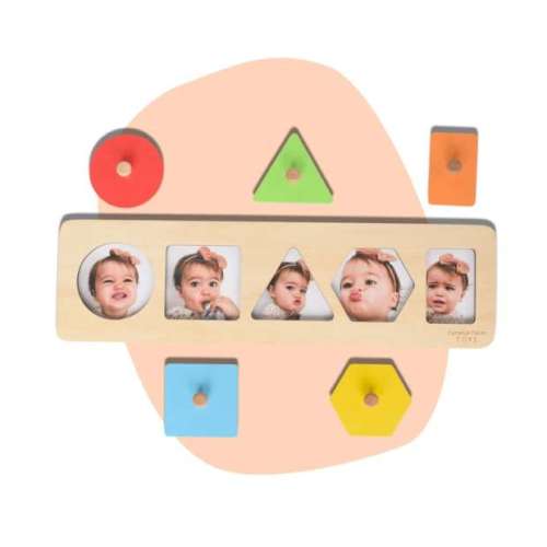 FamiliarFacesToys Photo Shapes Puzzle