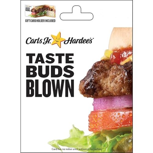 Hardee's and Carl's Jr. Gift Card