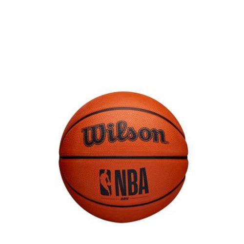 Wilson NBA Authentic Mini Basketball - Brown: Composite Shell, Butyl Bladder, Size 3