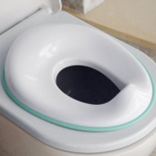 Jool Baby Potty Training Seat with Storage Hook - White/Aqua