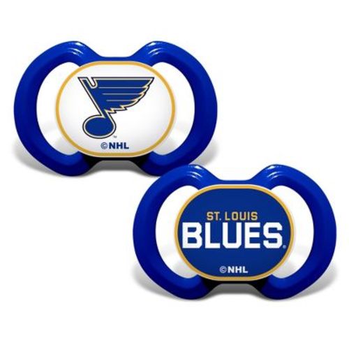 BabyFanatic Officially Licensed Unisex Pacifier 2-Pack - NHL St. Louis Blues