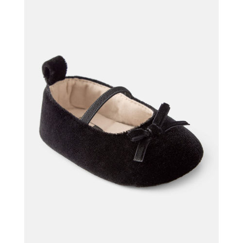 Baby Girl Bow Mary Jane Dress Shoes - Black - Carter's | Carter's