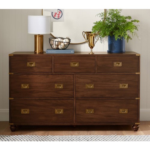 Campaign 7-Drawer Dresser (56w x 19d")