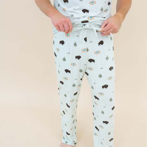 Men's Lounge Pants in Yellowstone