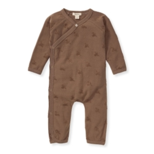 Raised Terry Bee Neutral Jumpsuit
