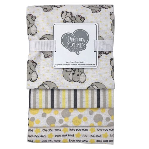 Precious Moments 4 Piece Baby Receiving Blankets