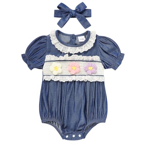GRNSHTS Baby Girl Romper Newborn Clothes Bodysuit Jumpsuit Baby Girl Clothes Outfit 0-18M
