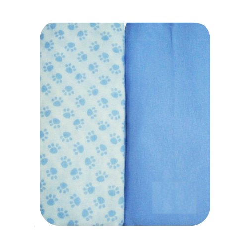 "2-Pack Hypoallergenic Cotton Mini Mattress Sheets for Baby Boy Crib Pack N Play - Blue, 24""x38"