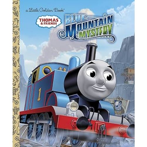 Blue Mountain Mystery (Thomas & Friends) (Little Golden Book)