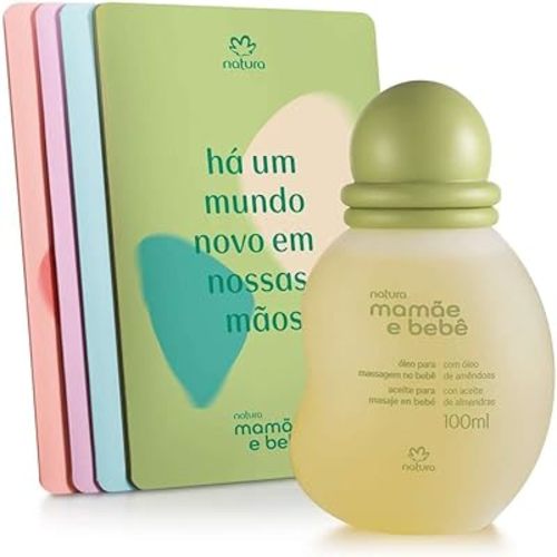natura - Linha Mamae e Bebe - Oleo para Massagem no Bebe 100 Ml - (Mom & baby Collection - Baby Massage Oil 3.38 Fl Oz)