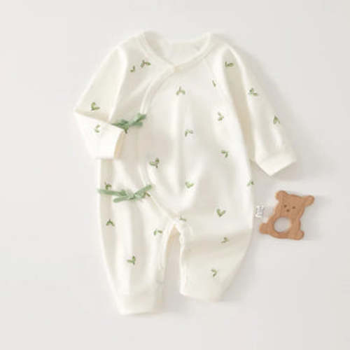 Newborn Printed Jumpsuit | RYAN AND REMI