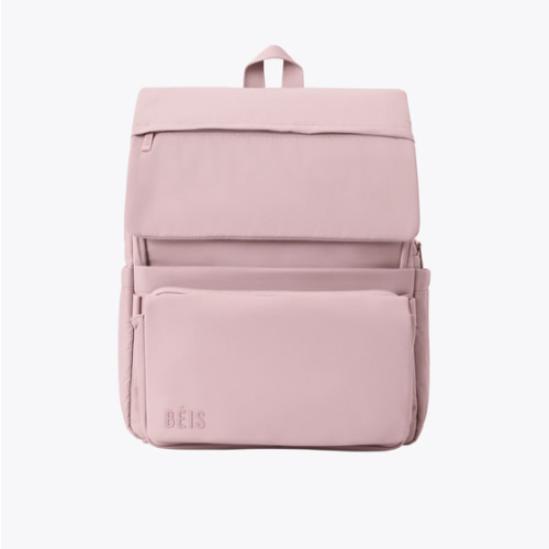 BÉIS 'The Ultimate Diaper Backpack' in Atlas Pink - Best Pink Backpack Diaper Bag