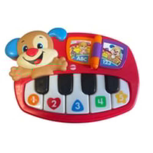 Fisher-Price Laugh & Learn Puppy Piano Toy With Lights & Sounds For Toddlers