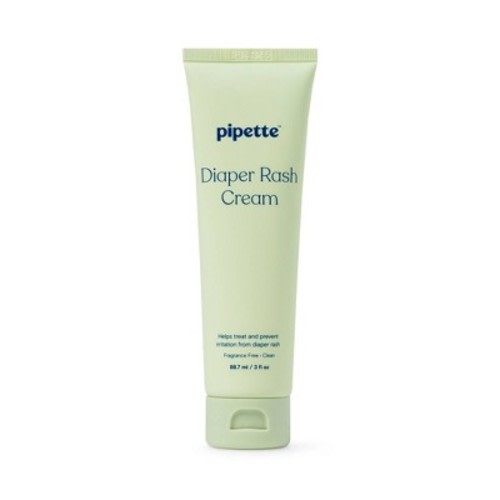 Pipette Diaper Rash Cream - Fragrance Free - 3 fl oz