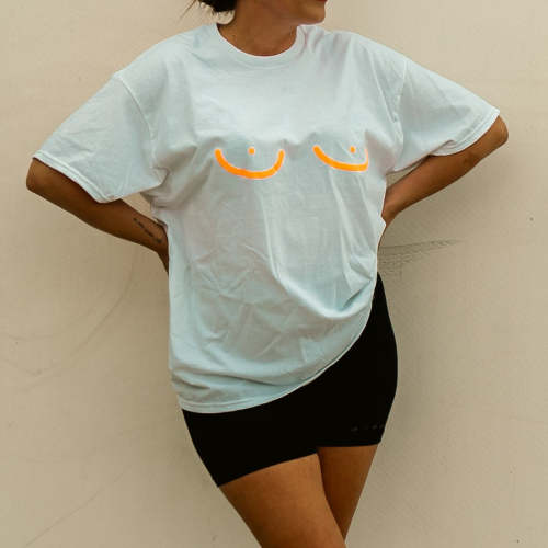 Neon Boobs Tee