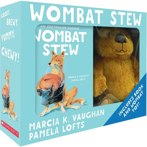 Wombat Stew Book And Plush