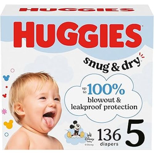 HUGGIES SNUG&Dry HGEPK Diaper SZ5 136
