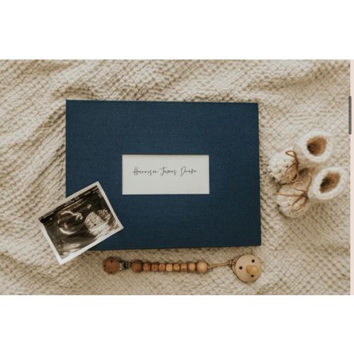 The Short Years Baby Book: Personalized Memory Book of Baby's First Year