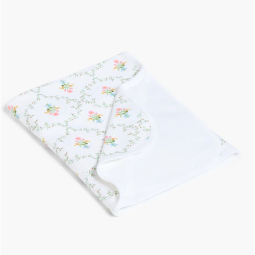 The Baby Blanket - Pastel Trellis