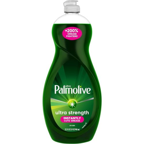 Palmolive Ultra Strength Liquid Dish Soap, Original Green, 32.5 Fluid Ounce