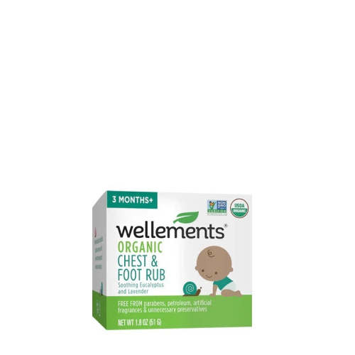 Organic Baby & Infant Chest & Foot Rub | Wellements
