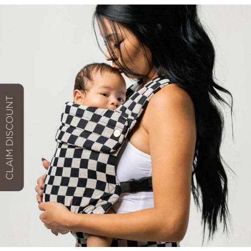 The Monarch Carrier - Ebony Check – Mabē