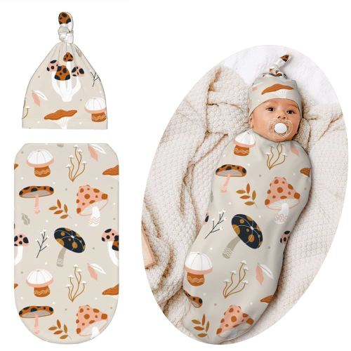 Cute Swaddle Blanket for Baby, Soft Swaddling for Newborn Unisex Baby Stuff, Shower Gifts