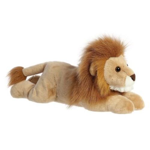 Aurora Large Leonardus Lion Grand Flopsie Adorable Stuffed Animal Brown 16.5"