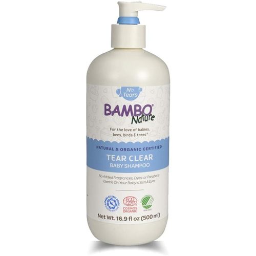 Bambo Nature Tear Clear Baby Shampoo, 16.9 fl oz Bottle, 1 Count
