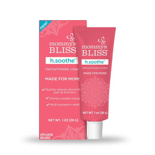 Mommy’s Bliss H. Soothe Hemorrhoidal Cream, Quickly Relieves Pain and Itchiness, over the Counter, 1 oz