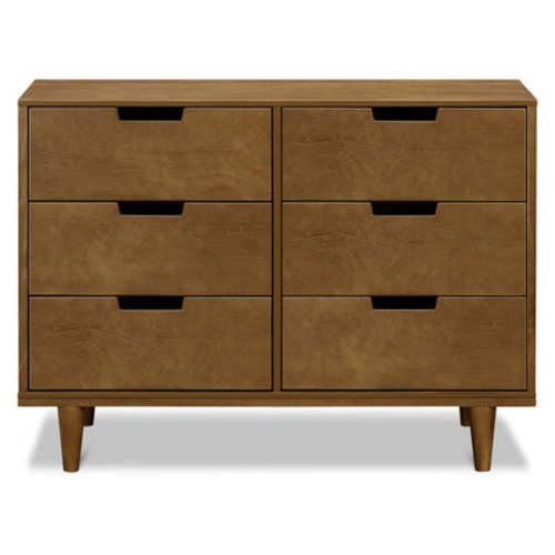 Marley 6-Drawer Double Dresser - Walnut