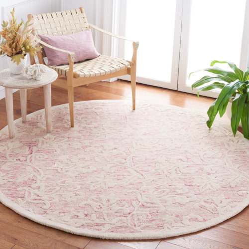 Martha Stewart Rugs Msr Metro Martha Stewart Hand Tufted Wool Pile Floral Rug & Reviews | Wayfair