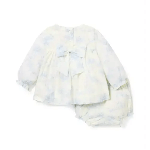 Baby Cream And Sugar Floral Toile Baby Floral Toile Matching Set by Janie and Jack